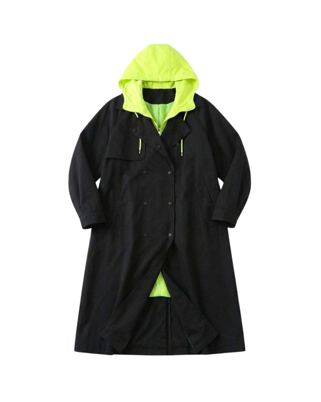 The Neon Lights Trench Coat